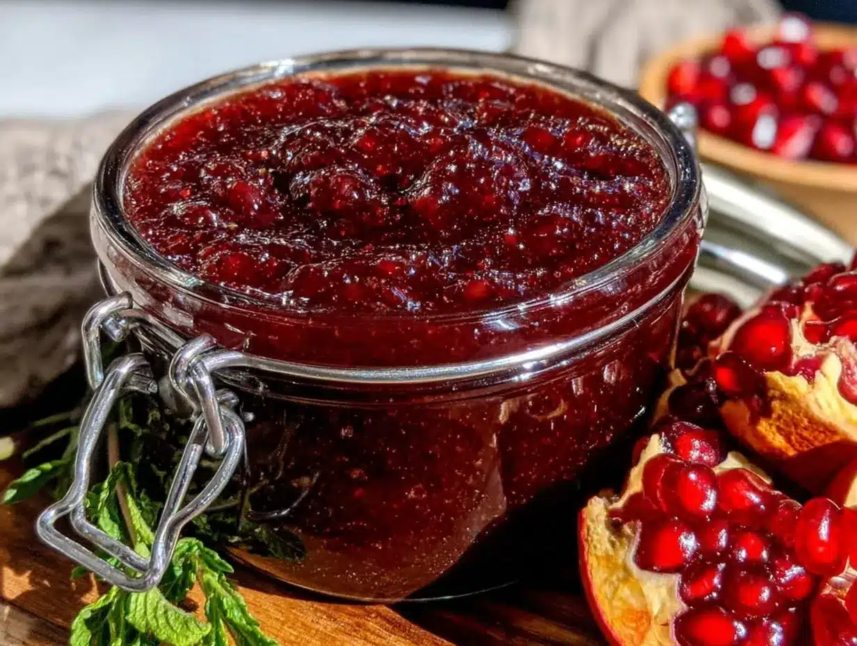 pomegranate molasses glaze preparation steps