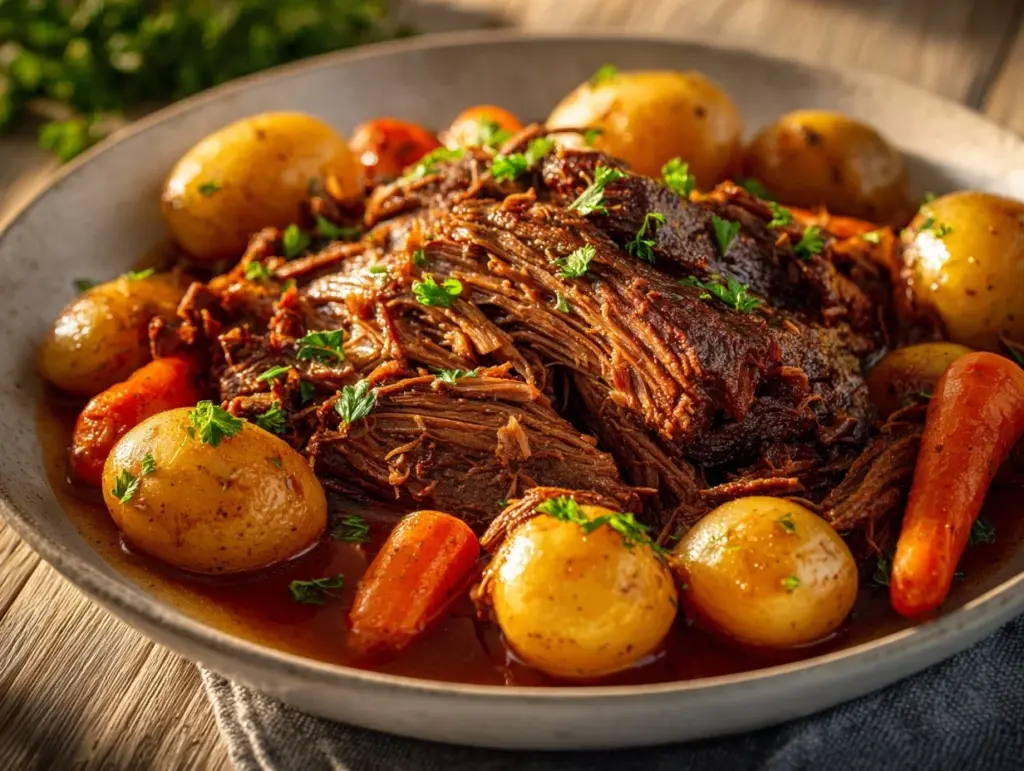 pot roast slow cooker - featured image