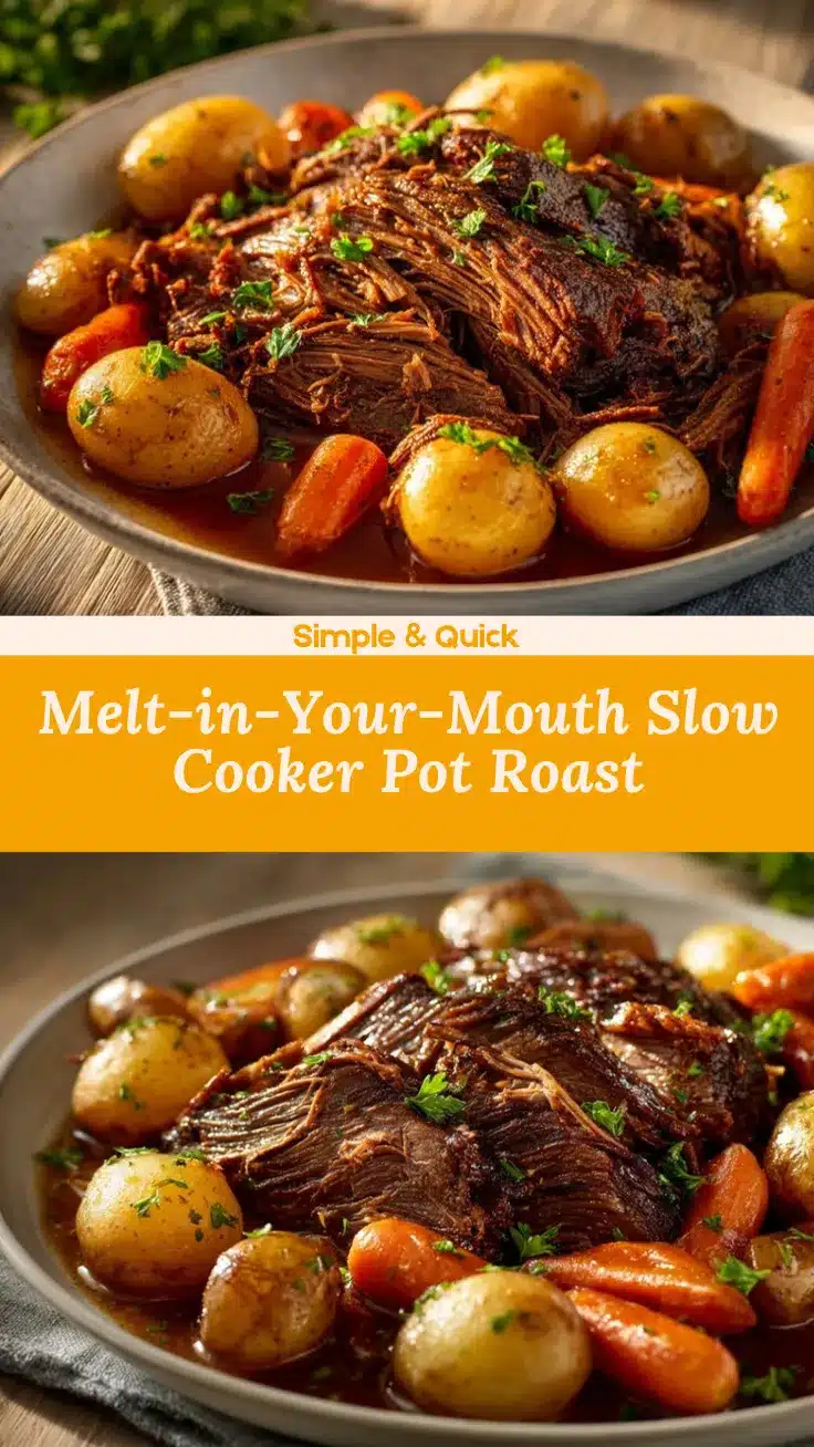 pot roast slow cooker recipe