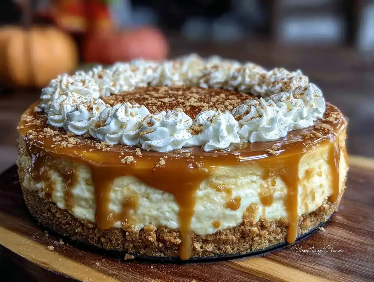 pumpkin cheesecake preparation steps