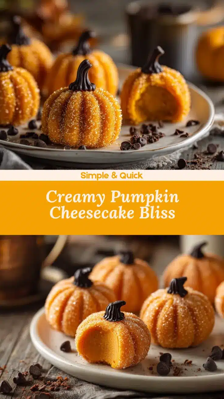 Pumpkin Cheesecake Truffles recipe