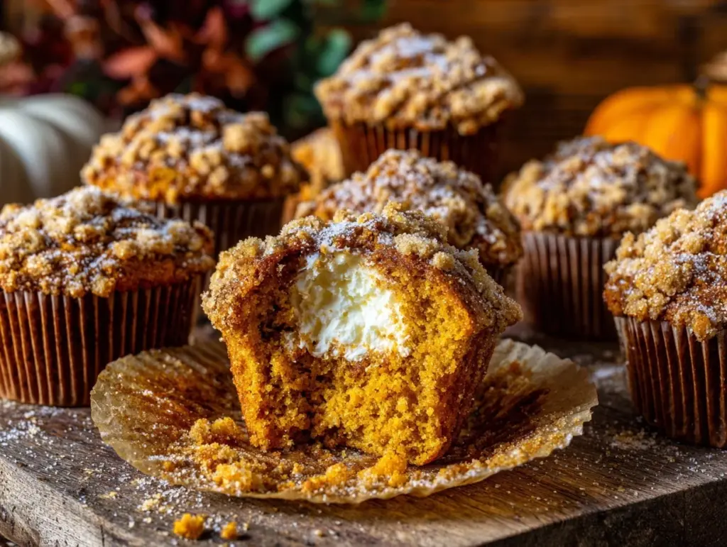 Pumpkin Cream Cheese Muffins - featured image