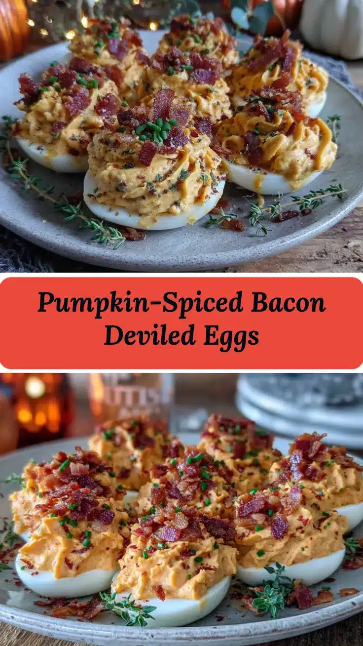 pumpkin deviled eggs recipe