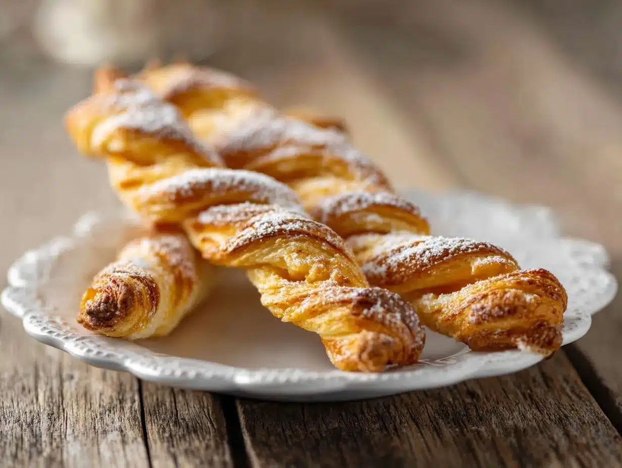 Pumpkin Pie Twists preparation steps
