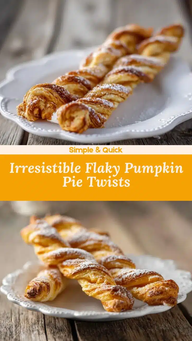 Pumpkin Pie Twists recipe