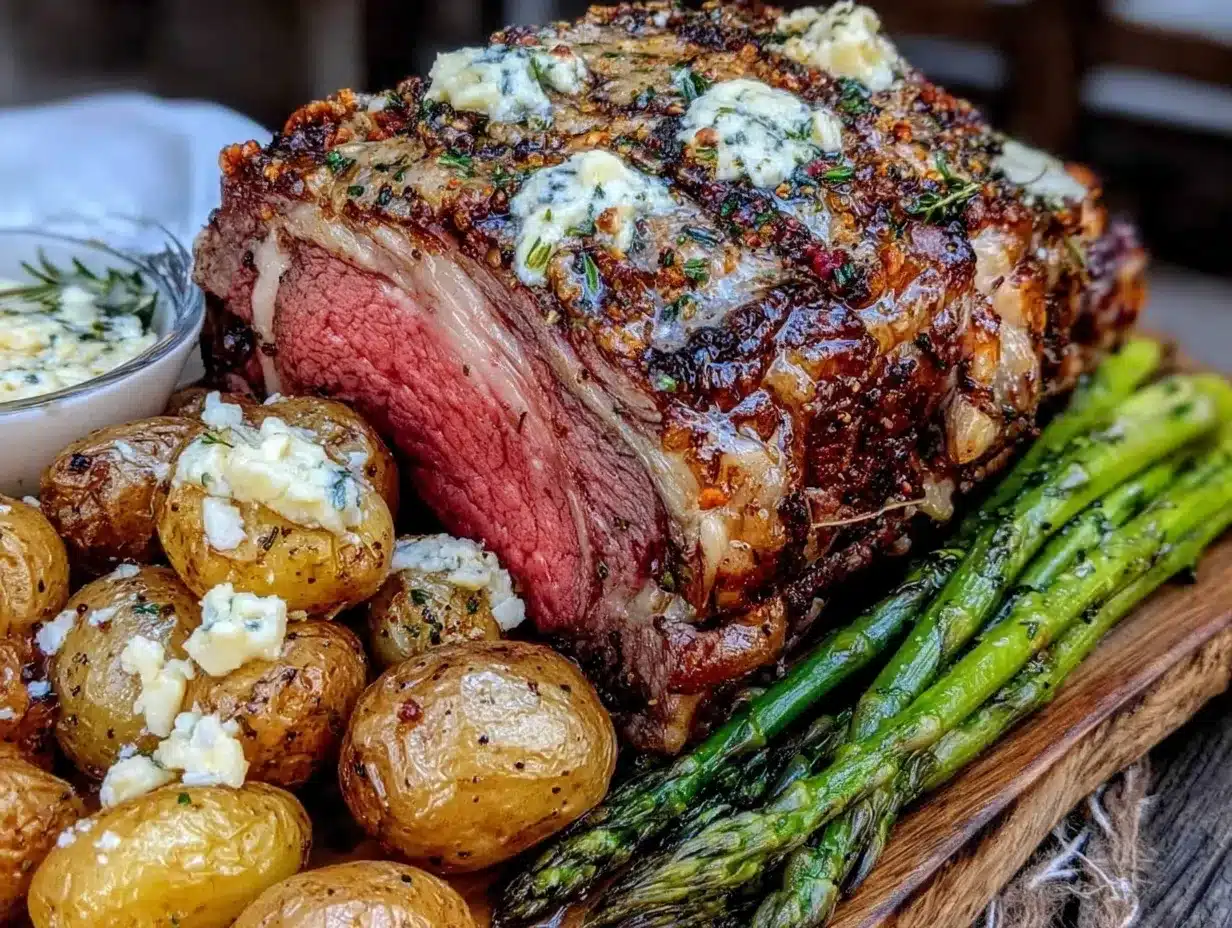 rosemary garlic prime rib preparation steps