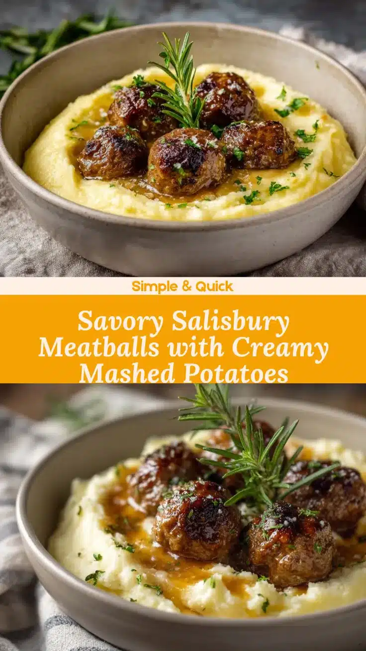 Salisbury steak meatballs recipe