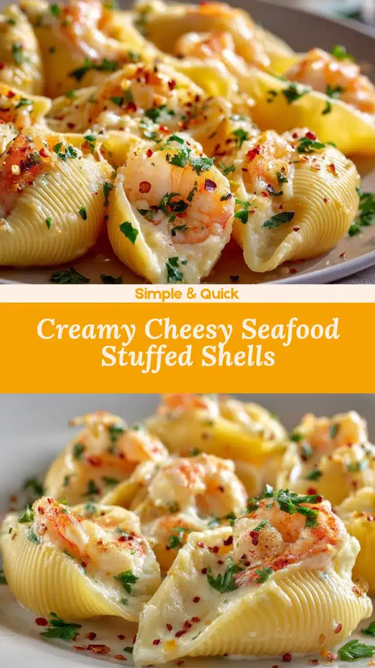 seafood stuffed shells recipe