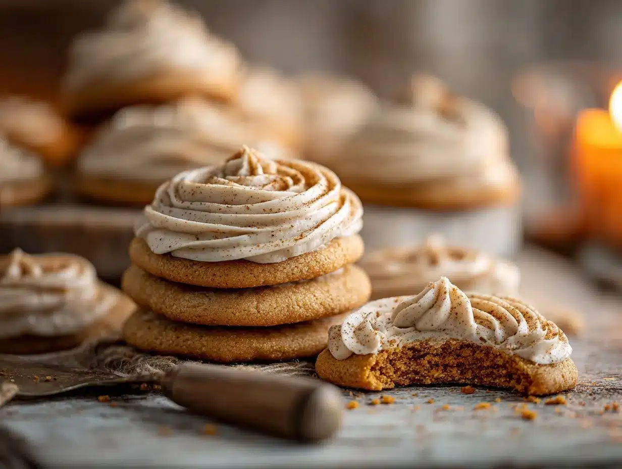 soft pumpkin cookies preparation steps