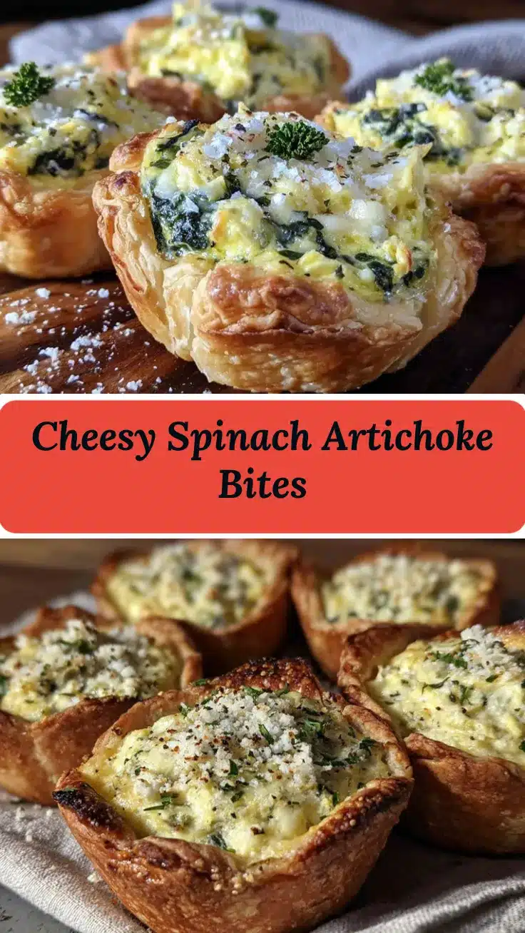 spinach artichoke tartlets recipe