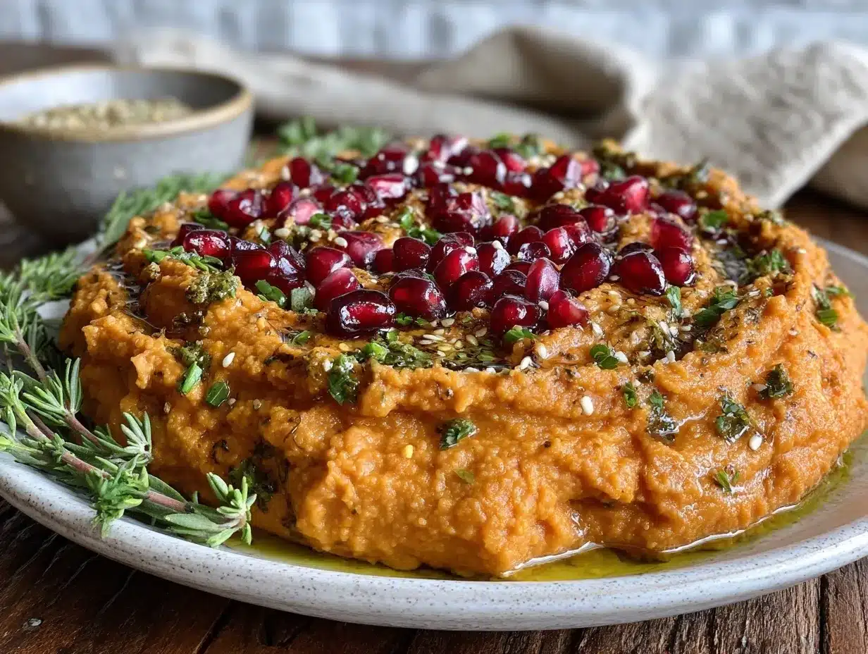 sweet potato hummus preparation steps
