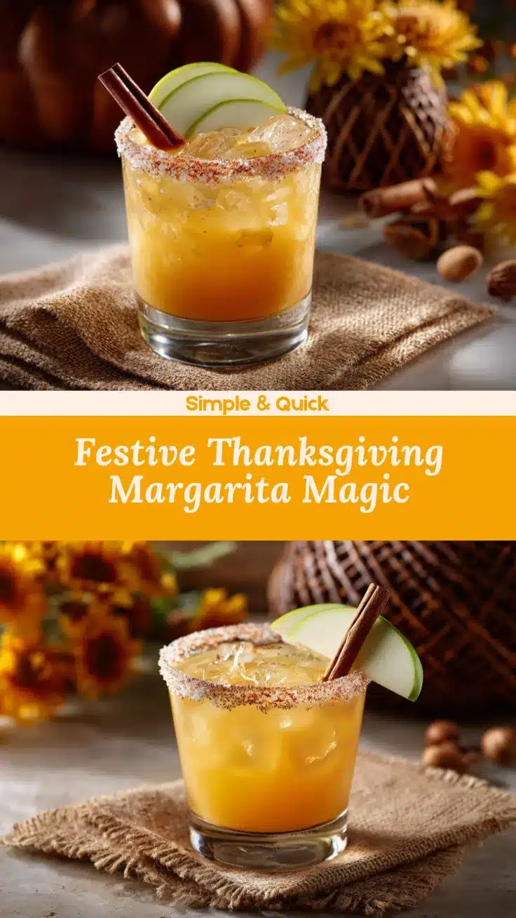 Thanksgiving Margarita recipe