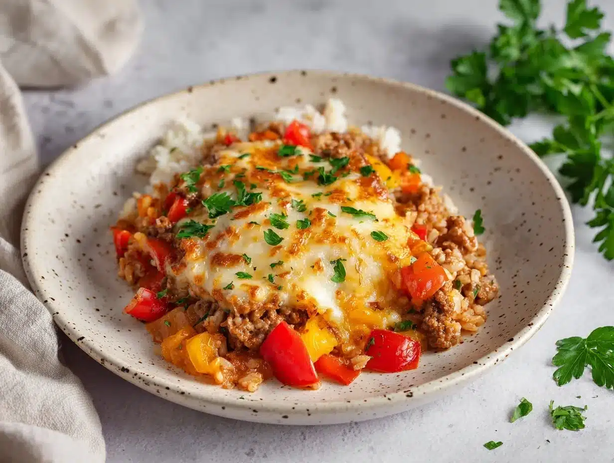 Unstuffed Peppers Recipe preparation steps