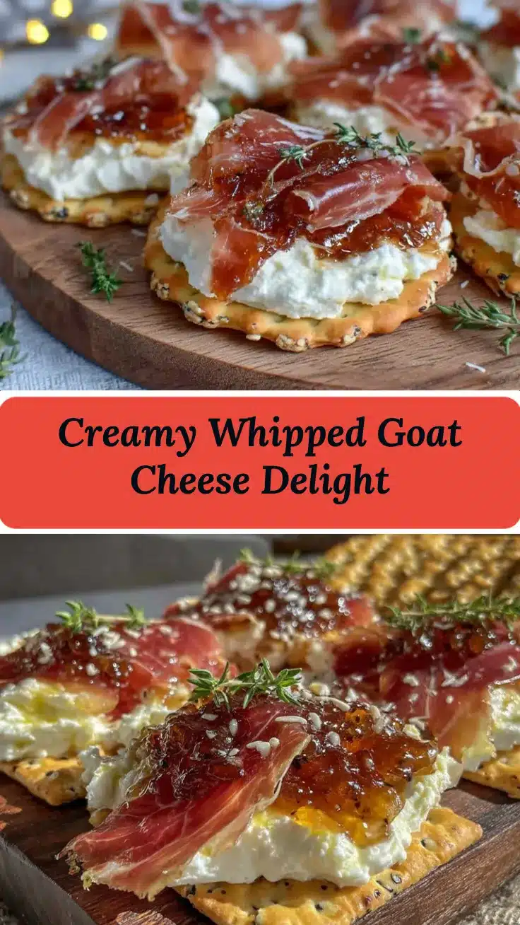 whipped goat cheese recipe