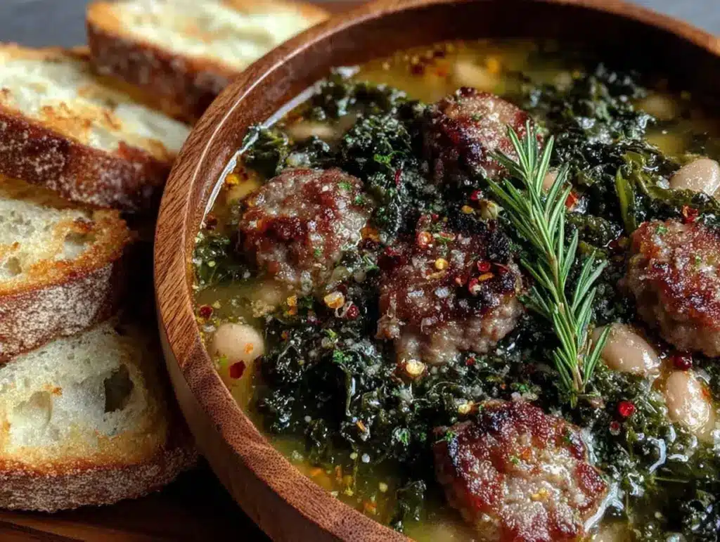 white bean and kale soup - featured image
