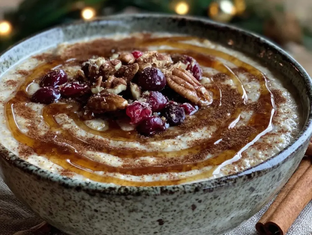 amaranth porridge - featured image