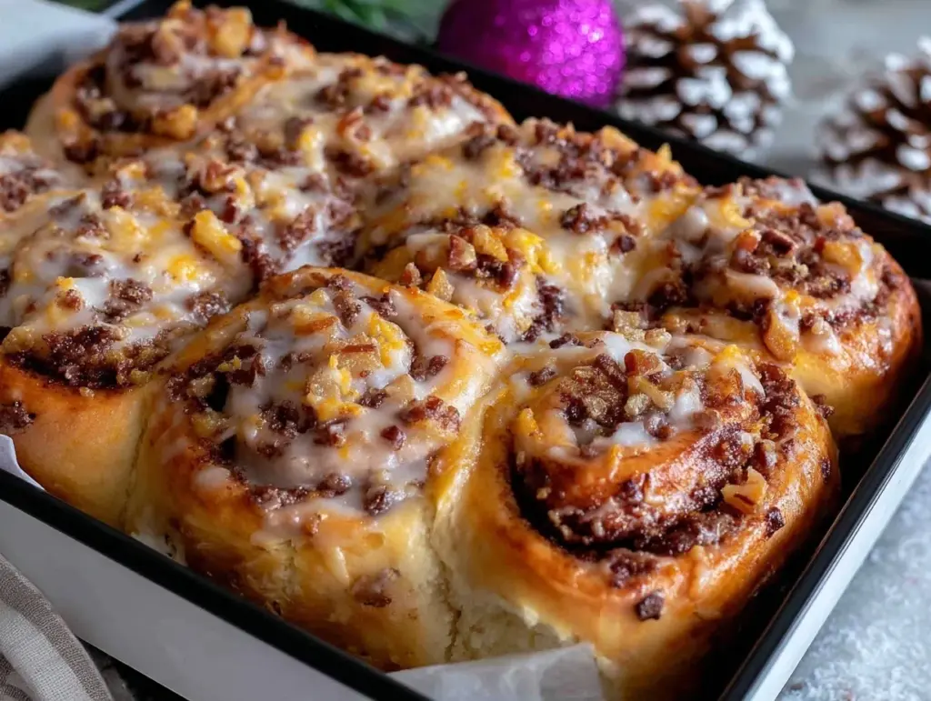 apple cinnamon rolls - featured image