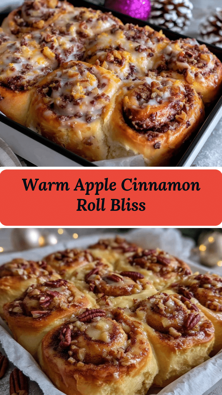 apple cinnamon rolls recipe