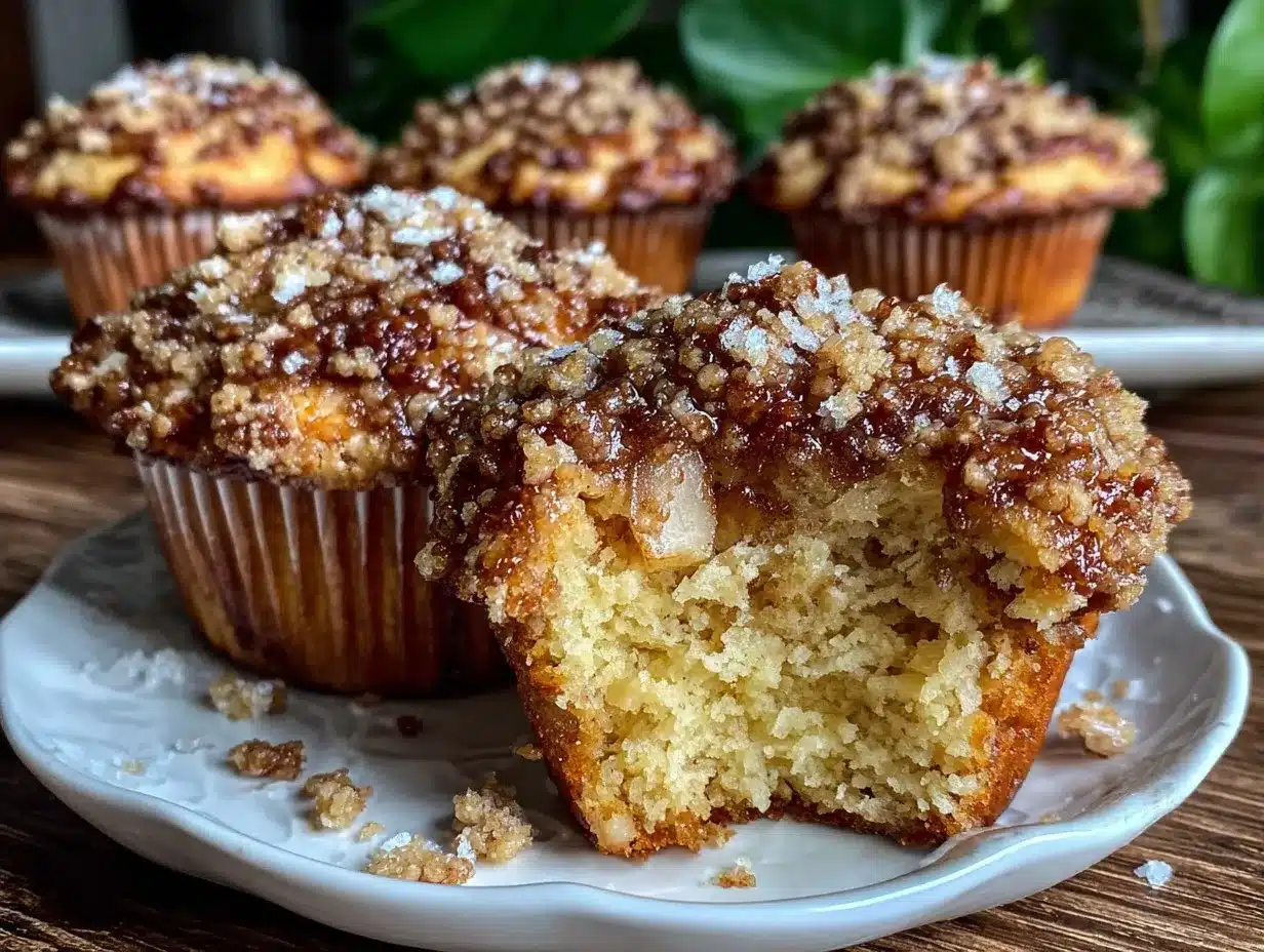 apple cinnamon streusel muffins preparation steps