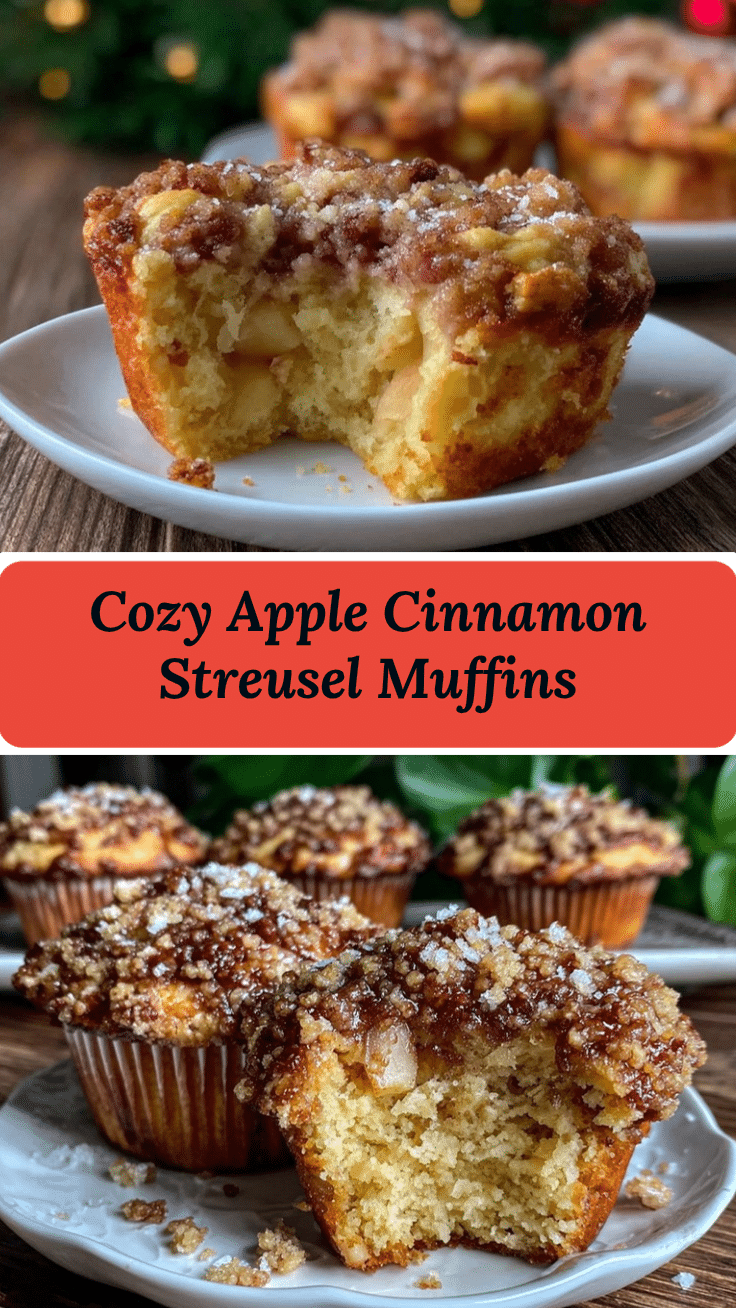 apple cinnamon streusel muffins recipe