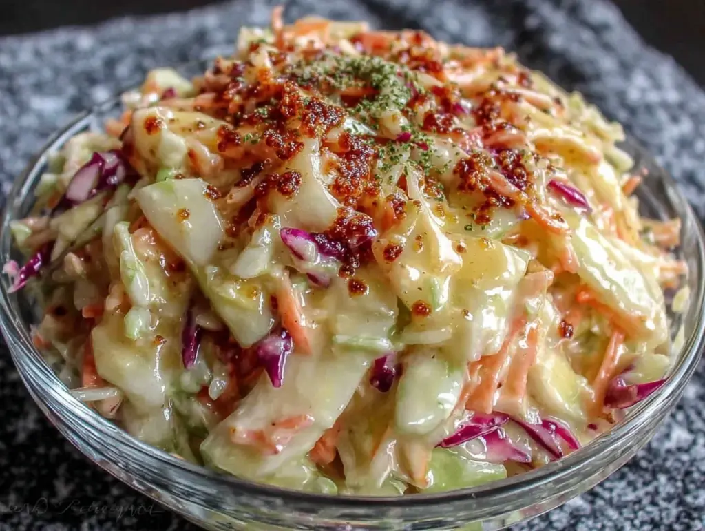 apple fennel slaw - featured image
