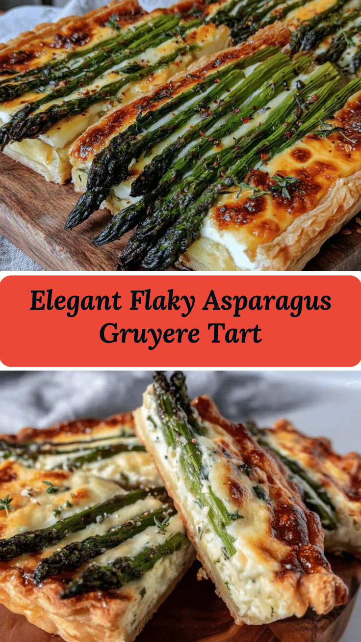 asparagus and Gruyere tart recipe