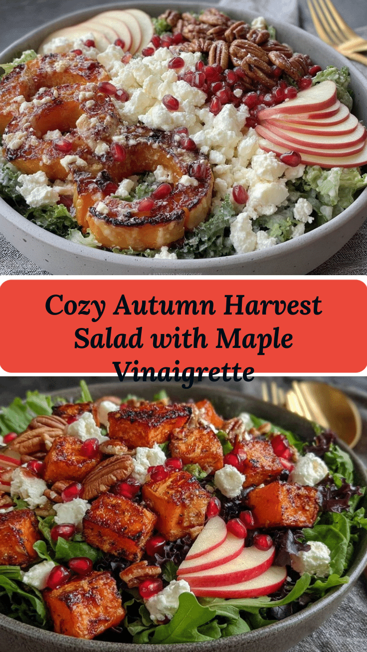 Autumn harvest salad recipe