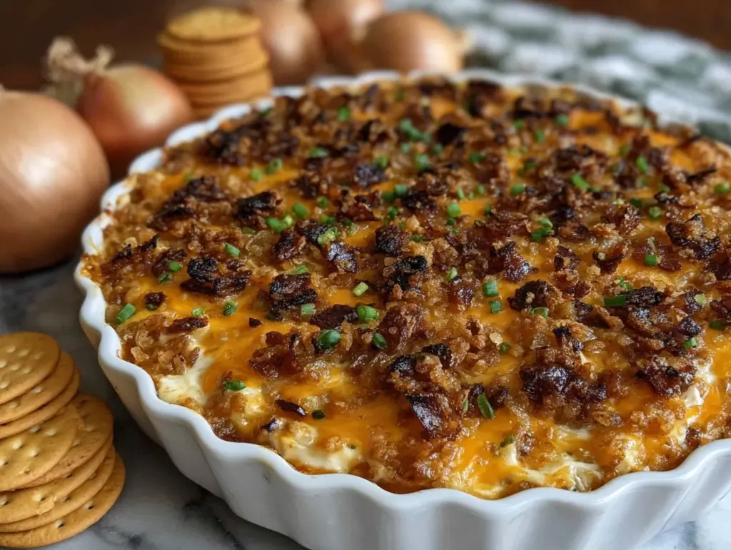Bacon and Onion Casserole - featured image