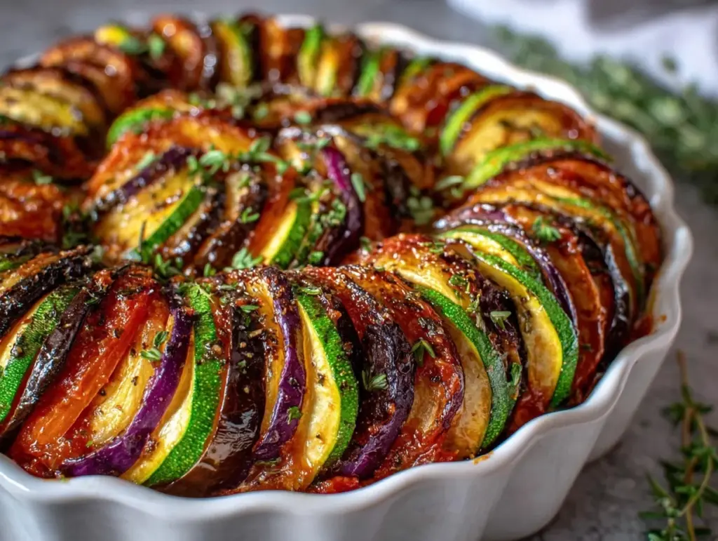 baked ratatouille - featured image
