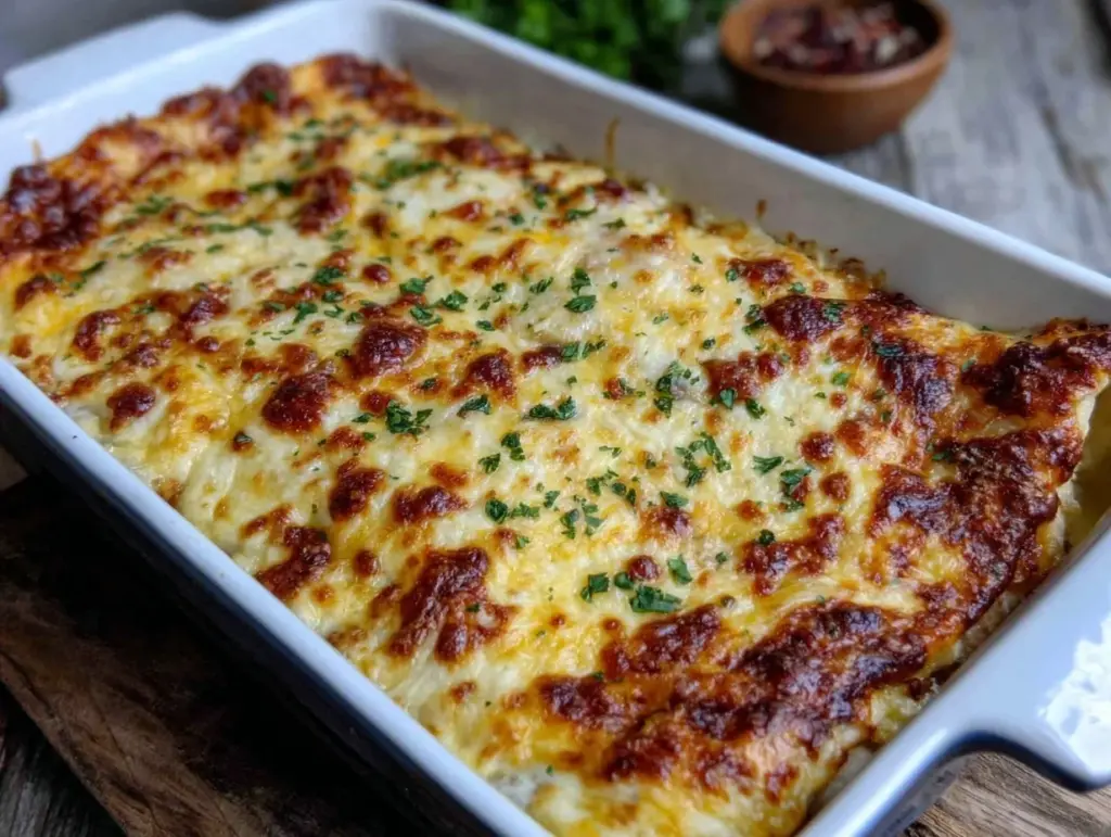 bean and cheese enchiladas - featured image