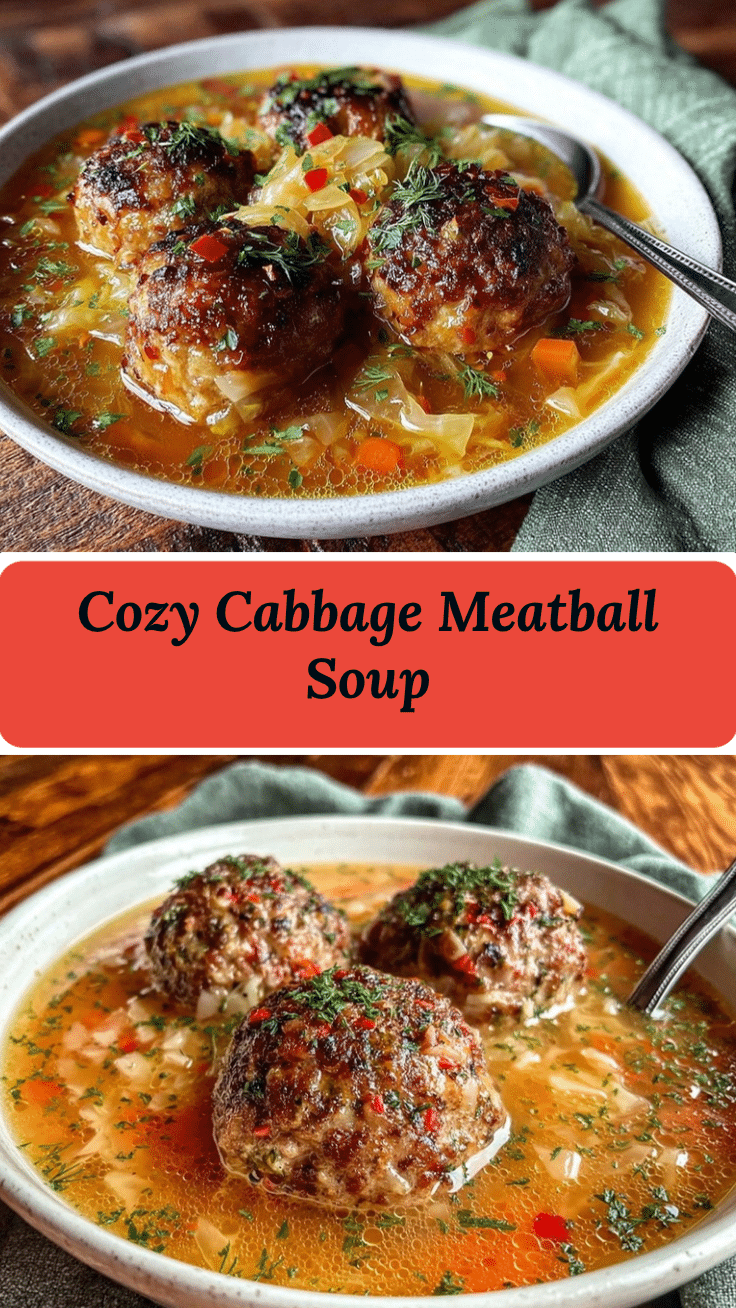 cabbage meatball soup recipe