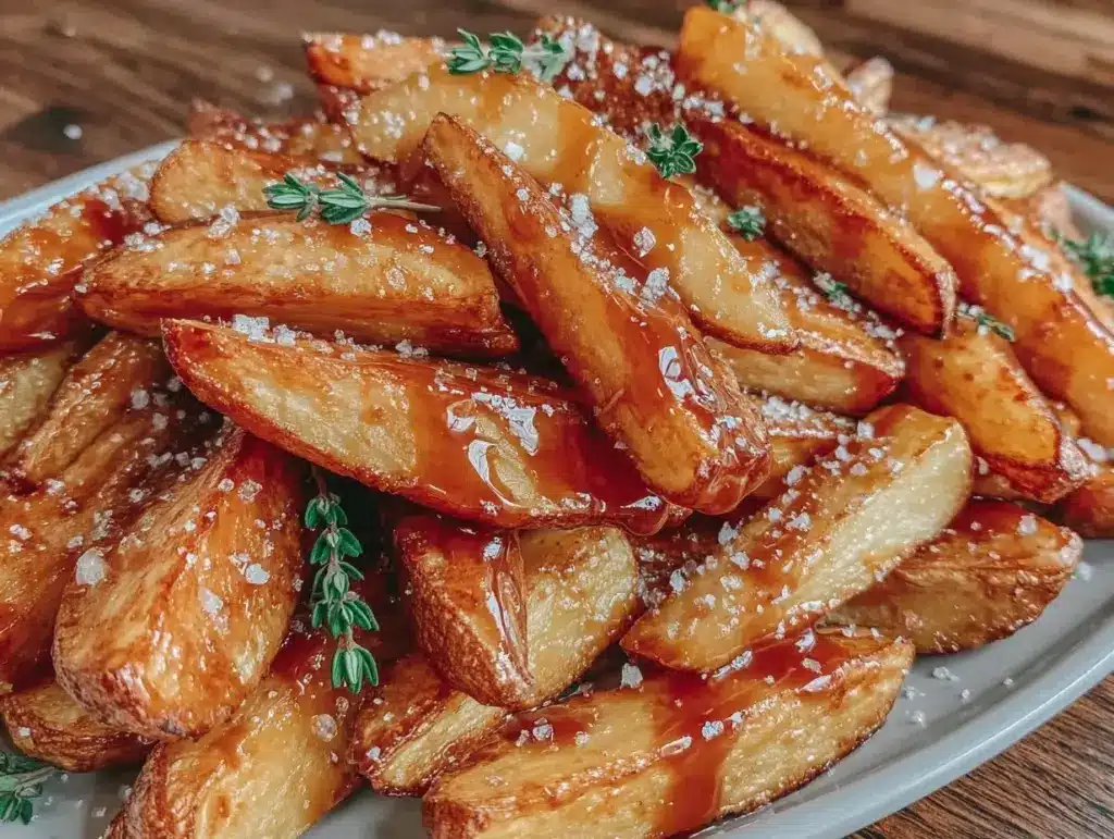 caramelized roasted parsnips - featured image