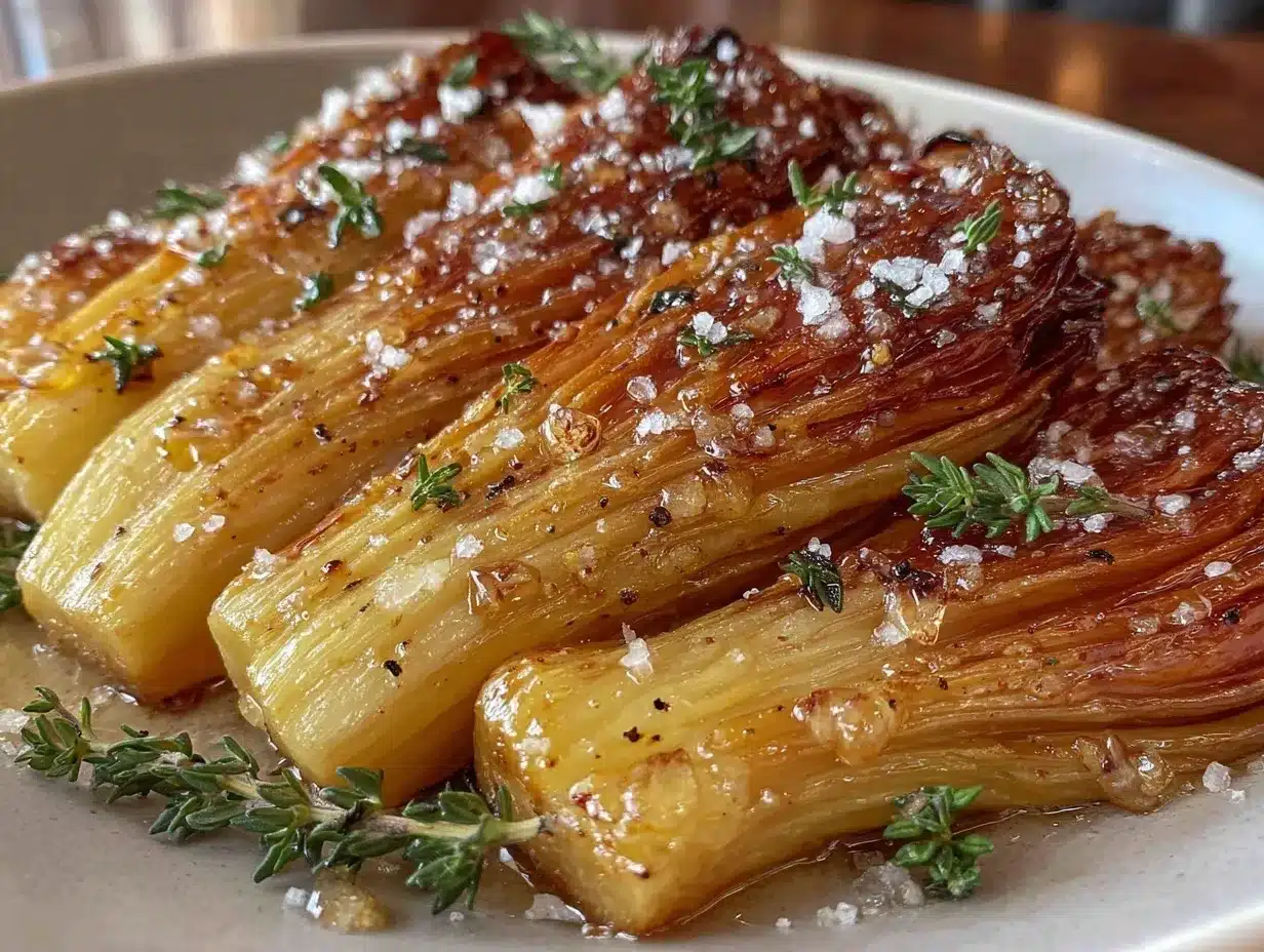 caramelized roasted parsnips preparation steps