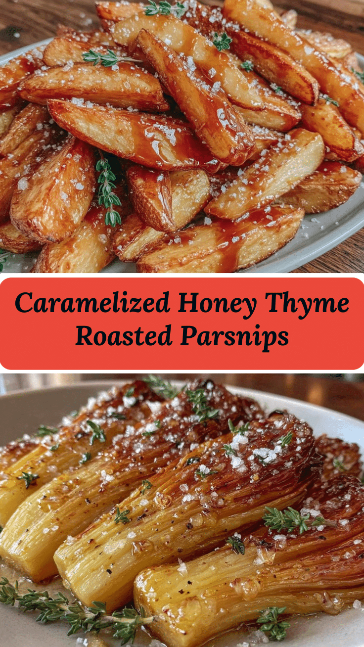 caramelized roasted parsnips recipe