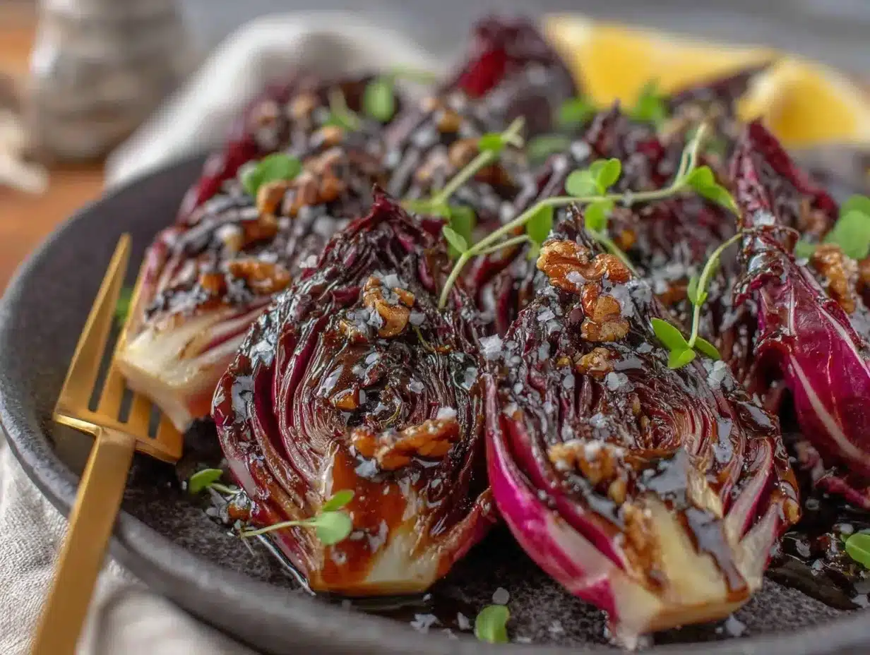 charred radicchio recipe preparation steps