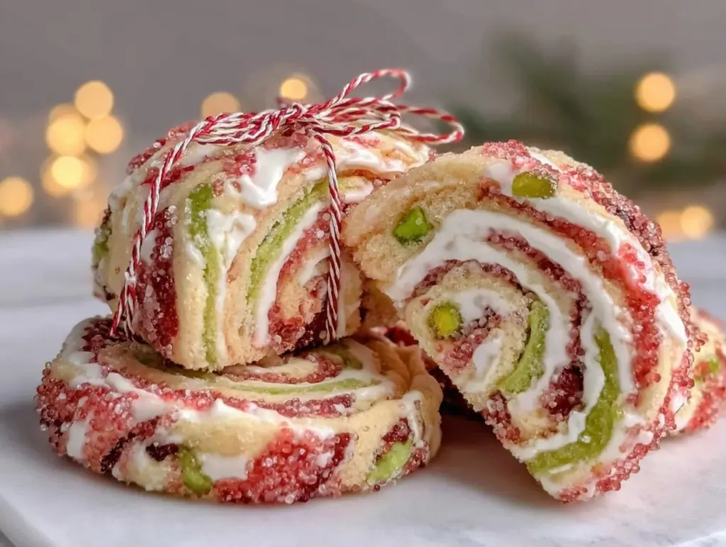 Christmas Pinwheel Cookies - featured image