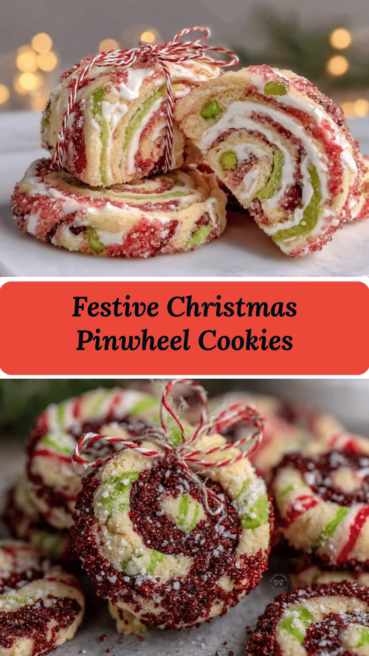 Christmas Pinwheel Cookies recipe