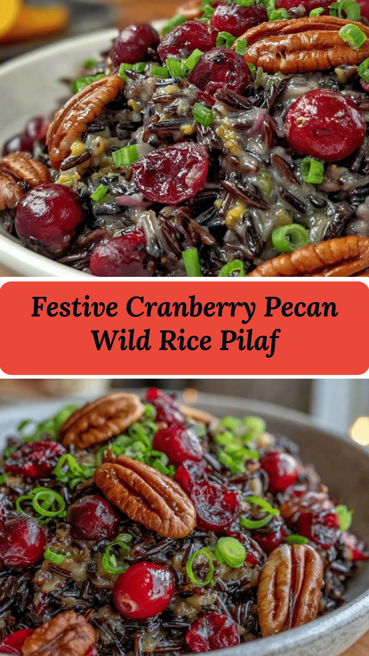 cranberry wild rice pilaf recipe