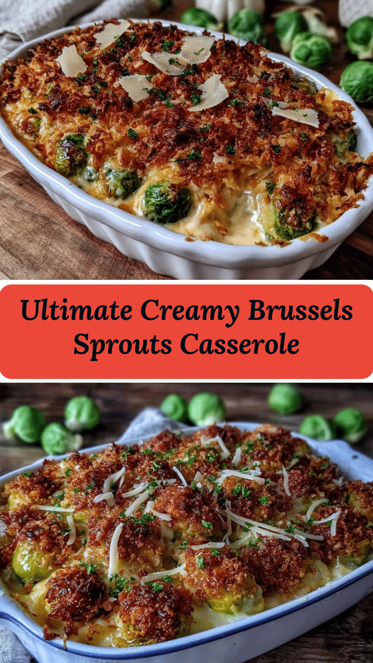 Creamy Brussels Sprouts Casserole recipe