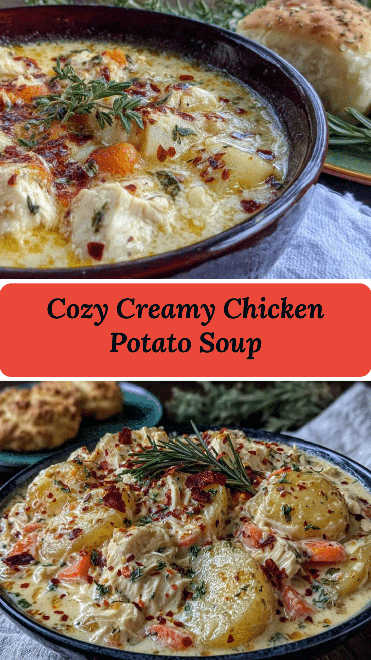 creamy chicken potato soup recipe