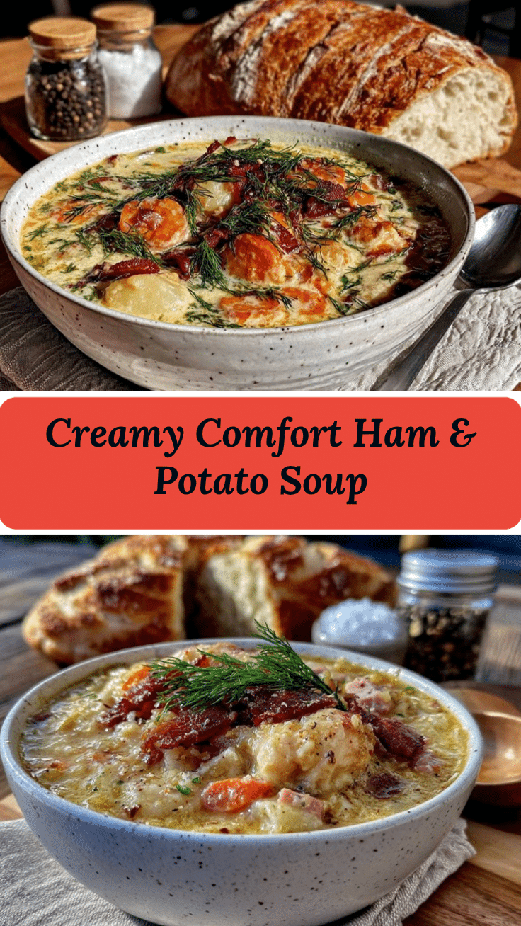 creamy ham and potato soup recipe