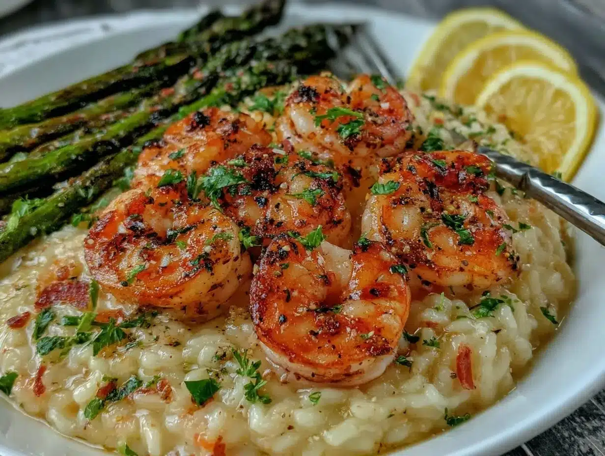 creamy lemon risotto preparation steps