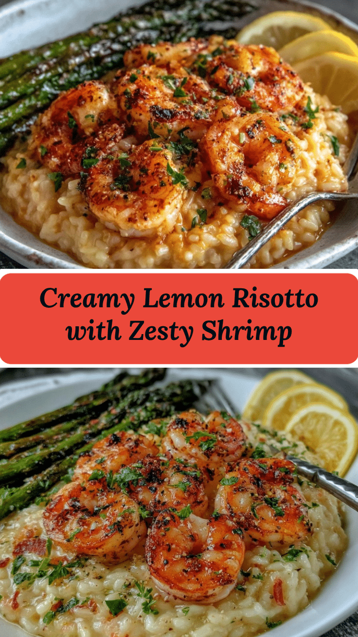 creamy lemon risotto recipe
