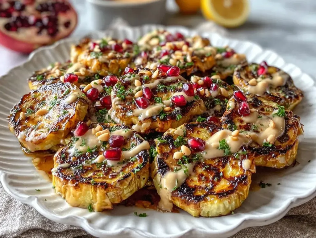 creamy roasted eggplant - featured image