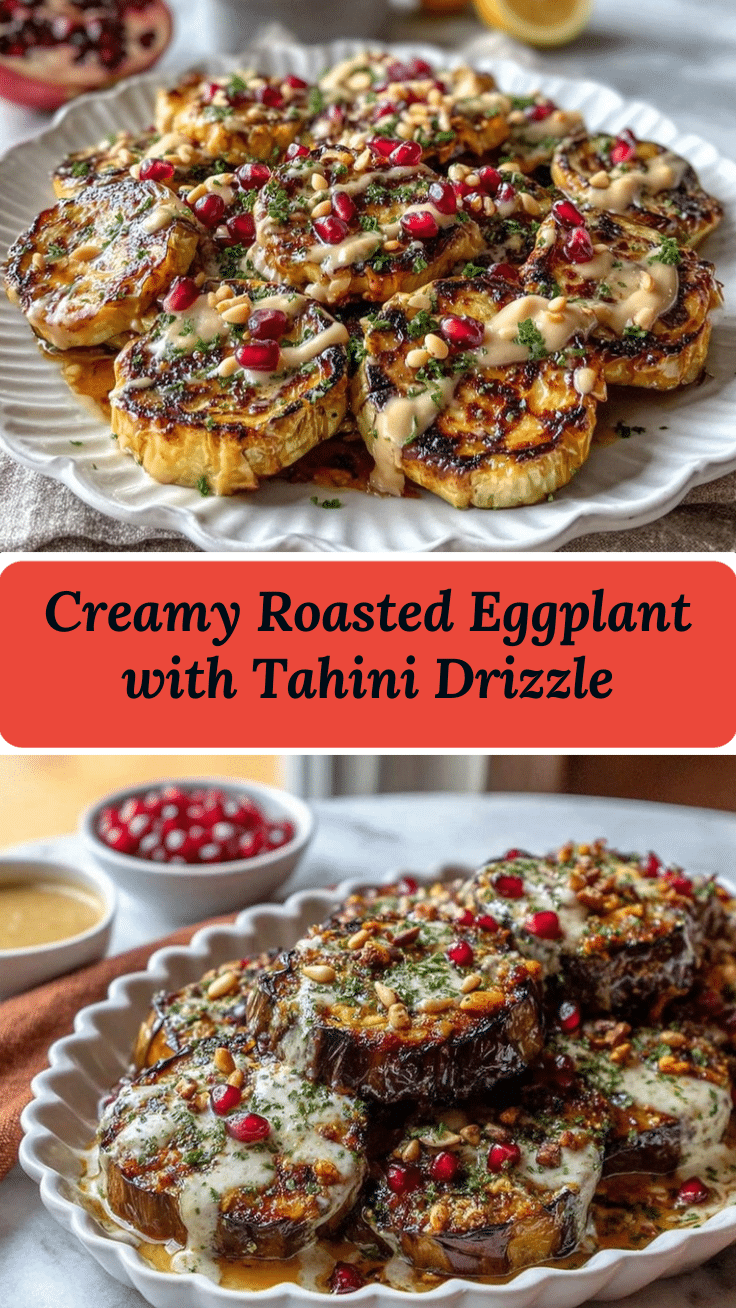 creamy roasted eggplant recipe