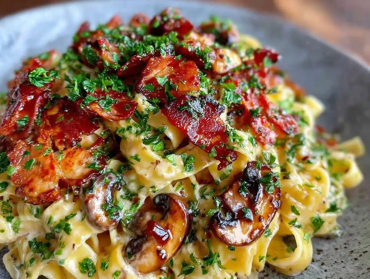 creamy tagliatelle recipe preparation steps