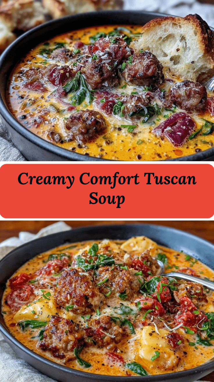 Creamy Tuscan Soup recipe