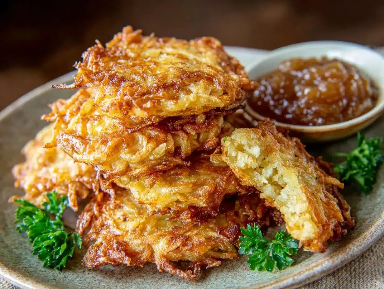crispy latkes recipe preparation steps
