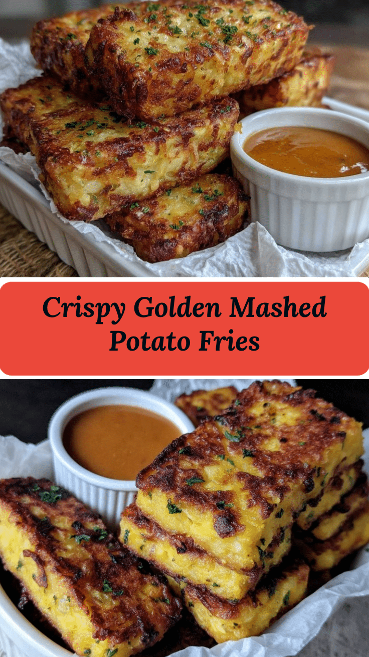 crispy mashed potato fries recipe