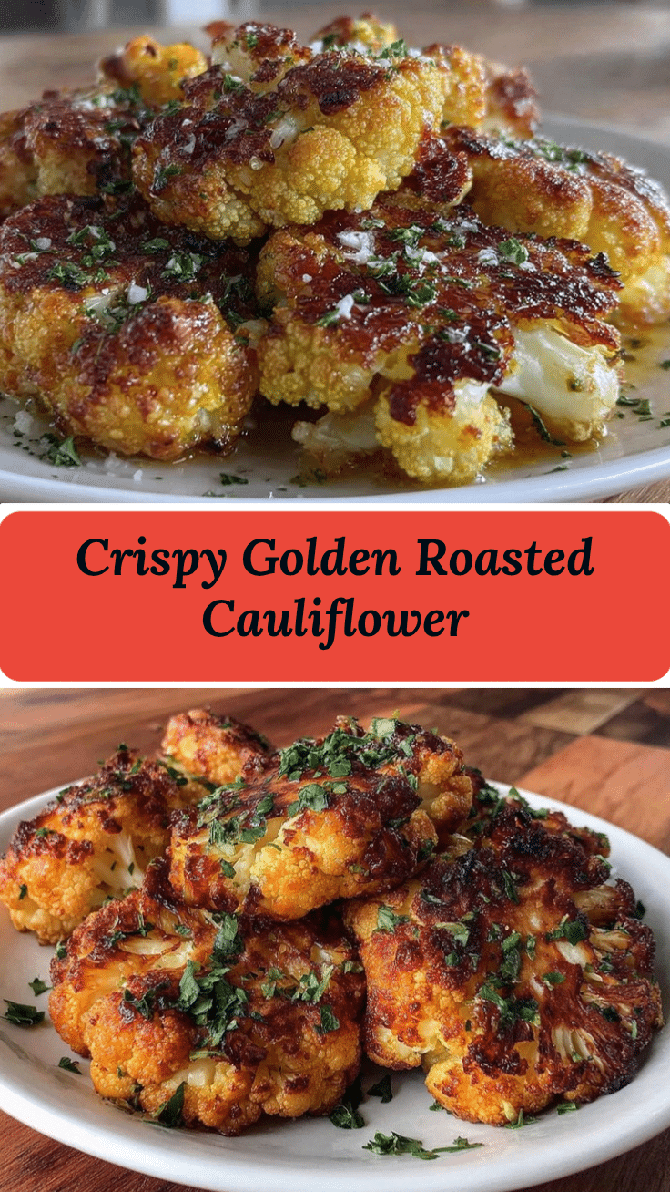 crispy roasted cauliflower recipe
